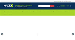 Desktop Screenshot of madexplaster.com.au